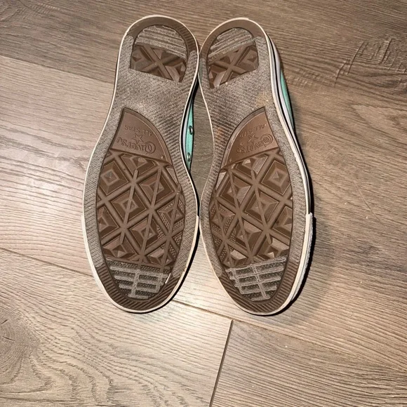 Converse All Star Turquoise Low Top Sneakers - Picture 6 of 6